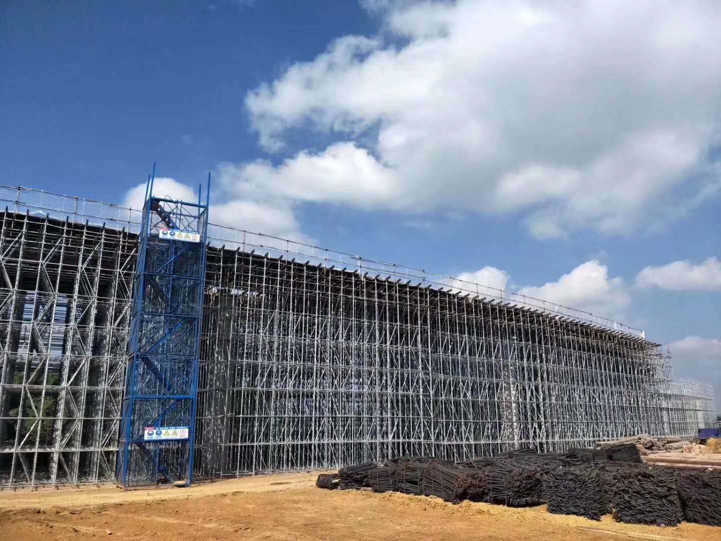 盤扣腳手架搭建周期短，經(jīng)濟(jì)效益好！